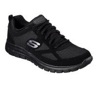 Skechers Scarpe da ginnastica da uomo Burns Agoura Memory Foam Nero 41.5 EU