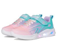 Skechers Sneaker da bambina Sola Glow, Acqua/Multicolore, 10.5 Little Kid