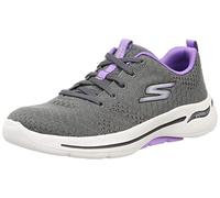 Skechers Sneaker da Donna 124403 W, Grigio, 5 UK Wide