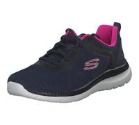 Scarpe Skechers Bountiful - Quick Path blu scuro rosa fluorescente bianco donna - 38