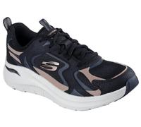 Skechers Arch Fit 2.0 Vintage Luxe, Scarpe da Ginnastica Donna, Nero, 39 EU