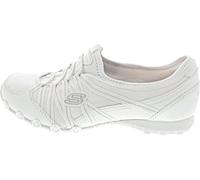 Skechers Sneaker da donna Bikers Lite Relive, Giardino bianco opulento, 40 EU