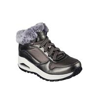 Skechers Sneaker da donna Cool Nova 35,5 EU, altezza alla caviglia, in memory foam raffreddata ad aria, intersuola Skech-Air, scarpe con lacci, Gun Metal 5