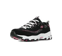 Skechers Sneaker da Donna D'Lites Biggest Fan, Nero Nero Bkwp, 36 EU