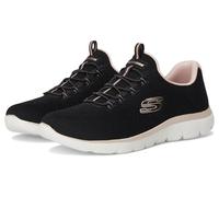 Skechers Sneaker da Donna D'Lites Me-Time, Nero Oro Rosa, 9