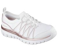 Skechers Sneaker da Donna Graceful PURECRUSH, Bianco, Taglia 40, Bianco, 41 EU