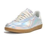Skechers Sneaker da donna Hotshot-True Iridescence, Argento, 37 EU