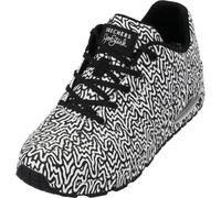 Skechers Sneaker da donna Jen Stark: Uno-Infinite Drip, Nero/Bianco, 36.5 EU
