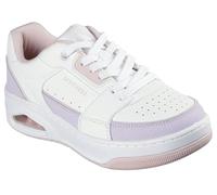 Skechers Uno Court Courted Style, Scarpe da Ginnastica Donna, Bianco, 36 EU