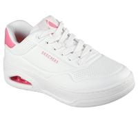 Skechers Sneaker da donna Uno Court Fast Break, Bianco e rosa Dlth, 41 EU