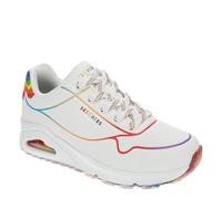 Skechers Sneaker da donna Uno-Drizzl'n Rainbow, bianco/multicolore., 38.5 EU
