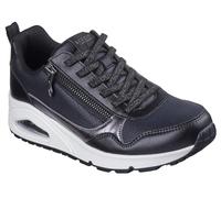 Skechers Uno Metallic Sliders Sneaker, Nero, 38