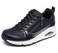 Skechers Sneaker da Donna Uno Metallic Sliders, Nero, 40 EU