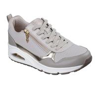 Skechers Sneaker da Donna Uno Metallic Sliders, Tortora, 37.5 EU