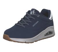 Skechers Sneaker da donna Uno-Shimmer Away, Blu navy/Oro rosa, 35.5 EU
