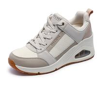 Skechers Sneaker da donna Uno Wedge-Everything Nice, bianco sporco, 39 EU