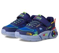 Skechers Sneaker da Ragazzo GAMETRONIX 2.0, Blu Navy/Multicolore, 34 EU Little Kid