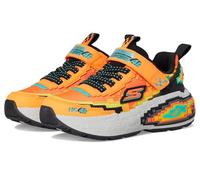 Skechers Sneaker da ragazzo Mega-Craft 4k, Arancione/Nero., 11.5 Little Kid
