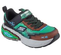Skechers Sneaker da Ragazzo Mega-Craft 4k, Marrone, 3 UK