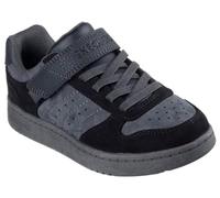 Skechers Sneaker da Ragazzo Quick Street Smooth Avenue, Nero, 4 UK Child