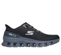 Skechers Sneaker da Uomo Arch Fit Glide-Step PRO, Pu Carbone Lavorato a Maglia Nera, 41 EU