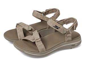 Skechers Sneaker da uomo Arch Fit Spikeless Golf Sandal, nero, 43 EU