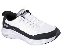 Skechers Sneaker da Uomo Contour Foam Cozy Fit Hands Free Slip-inSneaker, Bianco Mesh Duraleather Nero Trim, 42 EU