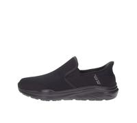 Skechers Sneaker da Uomo Equalizer 6.0 Stoaver, Nero Mesh PU, 41 EU