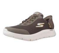 Skechers Sneaker da Uomo Free Slip-ins Go Walk Flex-Hands Up, Marrone, 47.5 EU
