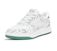 Skechers Uomo Slip-ins Snoop Dogg: Koopa - Volley Dogg Sneaker in Bianco/Verde, Taglia 46