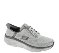 Skechers Sneaker da uomo Slip-Ins RF D'Lux Walker 2.0 Rezinate, Grigio-carbone, 44 EU
