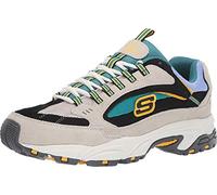 Skechers Sneaker da Uomo Stamina Cutback, Bianco, 47.5 EU