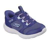 Skechers Sneaker Dyna-Lite Bambina, Tessuto Sintetico Blu Navy, 6 UK Child
