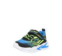 Skechers Flex-Glow Ultra, Scarpe da Ginnastica, Nero Blu Limone Verde, 27 EU