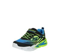 Skechers Flex-Glow Ultra, Scarpe da Ginnastica, Nero Blu Verde Lime, 30 EU