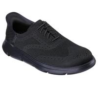Skechers Sneaker Garza-Palma Uomo, Nero/Nero, 43 EU