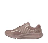 Skechers Scarpe Go Run Consistent 2.0 Advantage – Pelle marrone chiaro, finiture oro – Donna – 37,5