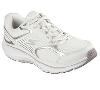 Skechers Sneaker Go Run Consistent 2.0 da Donna, Pelle Naturale con Finiture Dorate, 39 EU