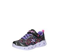 SKECHERS Sneaker 'HEART LIGHTS - BOOGIE LOVE' acqua / lavanda / rosa / nero Bambini SKECHERS 35