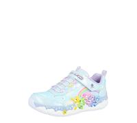 Skechers Hugs N Snugs - Sneaker da Ragazza, Colore: Blu Sintetico/Tessuto/con Finiture Multiple, 42