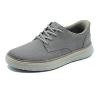 Skechers Sneaker Hyland Uomo, Tela Taupe Scuro, 44 EU