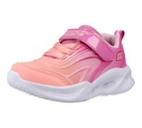 Skechers S-Lights: Sola Glow - Color Breeze Sneaker in Rosa, Taglia 26