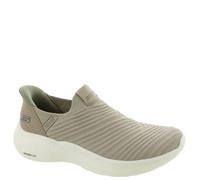 Skechers Sneaker Infinity da Donna Senza Lacci, Senza Lacci, Tortora, 40 EU