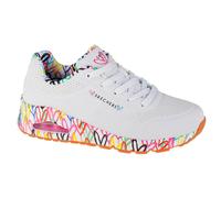 Skechers Uno Loving Love 155506WHT, Scarpe Sportive