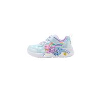 Skechers Bambine e Ragazze Lil SNUGS Scarpe da Ginnastica, Blue Synthetic/Multi Trim, 25 EU