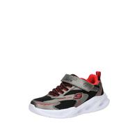 SKECHERS Sneaker 'METEOR-LIGHTS' grigio / rosso / nero Bambini SKECHERS 34 grigio / rosso / nero