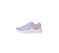 SKECHERS Sneaker 'MICROSPEC ADVANCE - OASIS POI' blu chiaro / lavanda / arancione pastello Bambini SKECHERS 28