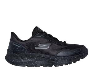 Skechers Sneaker Piemonte Go Run Consistent 2.0 Donna, Tessuto Nero con Finiture Nere, 41 EU