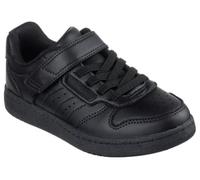 Skechers Sneaker Quick Street Bambino, Nero, Taglia 2 UK