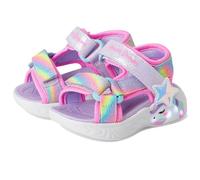Skechers Sneaker Sandal-Dream con unicorno da ragazza, Lavanda/Multicolore, 7 Toddler